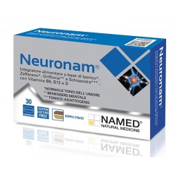 Named Neuronam 30 Compresse - Integratori per concentrazione e memoria - 981475369 - Named - € 18,96