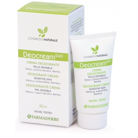 Farmaderbe Deocream Crema Deodorante Pelli Sensibili 50 Ml Farmaderbe - 1 Farmaderbe Deocream Crema Deodorante Pelli Sensibili 50 Ml Farmaderbe - 1