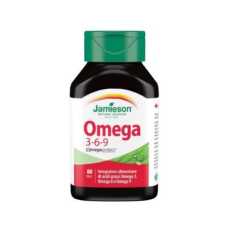 Biovita Jamieson Omega 3-6-9 80 Perle - Integratori per il cuore e colesterolo - 906594433 - Biovita - € 28,44
