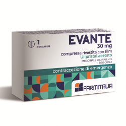 Farmitalia - Soc. Unipers. Evante Compressa Rivestita Con Film - Rimedi vari - 046058018 - Farmitalia - € 21,70