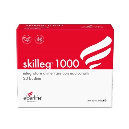 Skilleg 1000 Integratore per Gambe e Vene Varicose 20 Bustine - Circolazione e pressione sanguigna - 979683909 - Eberlife Far...