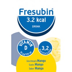 Fresenius Kabi Italia Fresubin 3,2 Kcal Drink Mango 4 X 125 Ml - Rimedi vari - 975435443 - Fresenius Kabi Italia - € 12,26