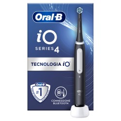 Oral-B iO 4 Spazzolino Elettrico Ricaricabile Nero - Spazzolini elettrici e idropulsori - 984796146 - Oral-B - € 88,01