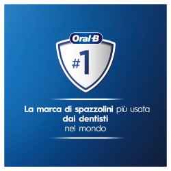 Oral-B Spazzolino Elettrico Ricaricabile Nero Pro 3 3000, 1 Custodia Da Viaggio, 2 Refill - Spazzolini elettrici e idropulsor...