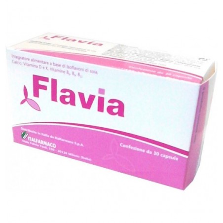 Italfarmaco Flavia Integratore per la Menopausa 30 Capsule Molli - Integratori per ciclo mestruale e menopausa - 971093671 - ...