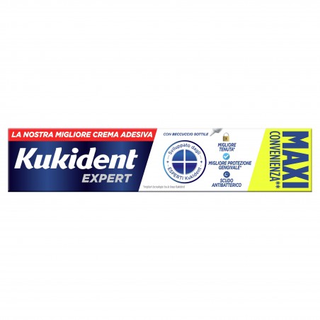 Kukident Expert Crema Adesiva Dentiere 57 G - Prodotti per dentiere ed apparecchi ortodontici - 983513704 - Kukident - € 10,85