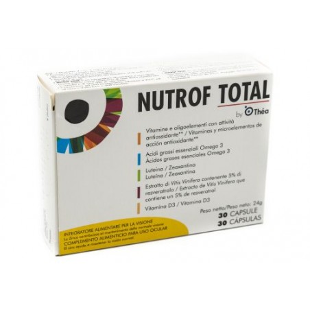 Nutrof Total Integratore per la Vista 30 Capsule - Integratori per occhi e vista - 930209869 - Laboratoires Thea - € 18,92