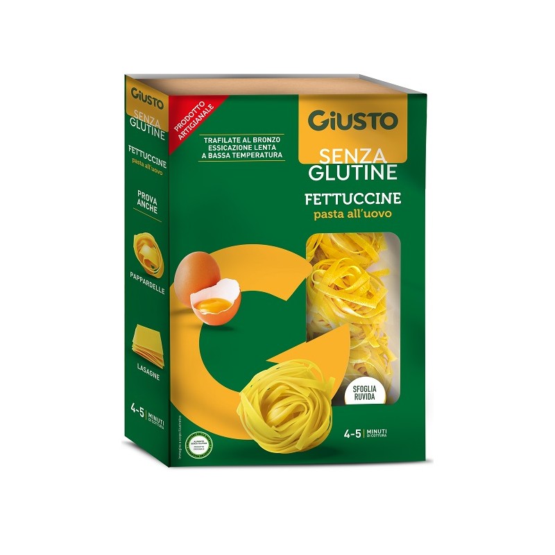 Farmafood Giusto Senza Glutine Fettuccine All'uovo 250 G - Alimenti speciali - 984561516 - Farmafood - € 4,06