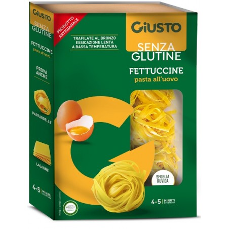 Farmafood Giusto Senza Glutine Fettuccine All'uovo 250 G - Alimenti speciali - 984561516 - Farmafood - € 4,06