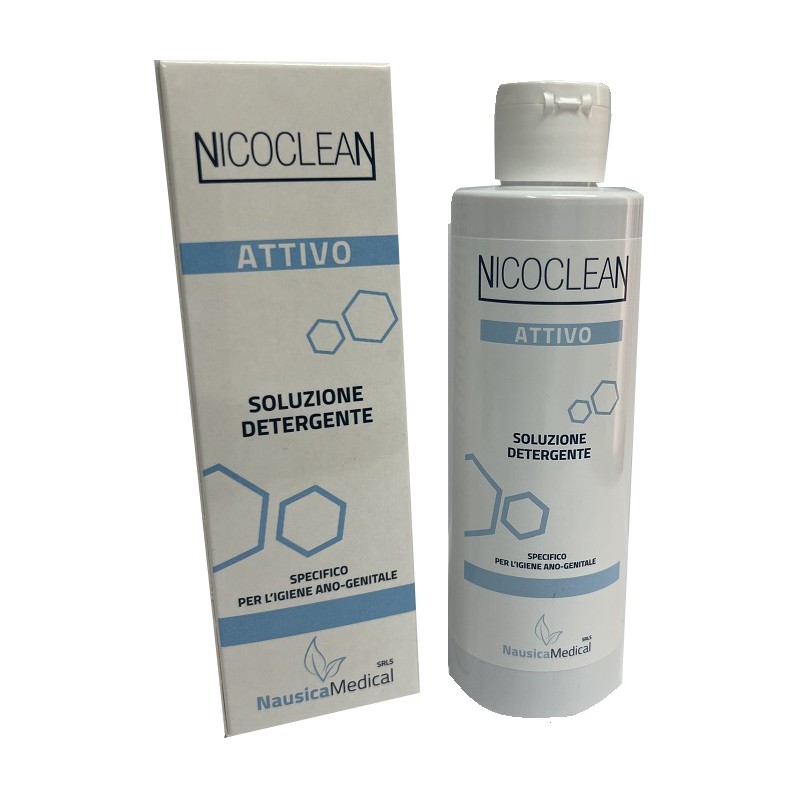 Nausica Medical S Nicoclean Attivo Detergente Liquido 200 Ml - Bagnoschiuma e detergenti per il corpo - 942129812 - Nausica M...