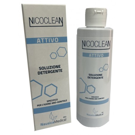 Nausica Medical S Nicoclean Attivo Detergente Liquido 200 Ml - Bagnoschiuma e detergenti per il corpo - 942129812 - Nausica M...