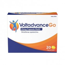 Voltadvance Go per Dolori di Varia Natura 20 Capsule Molli - Farmaci per mal di denti - 047665068 - Voltadvance - € 13,41