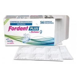 Uragme Fordent Plus 56 Compresse Concentrate Per Dentiere E Apparecchi Ortodontici Uragme - 1
