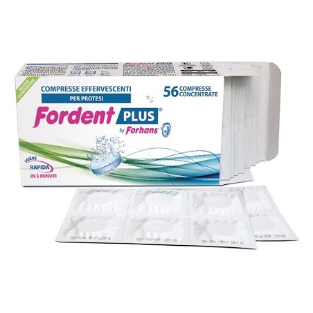 Uragme Fordent Plus 56 Compresse Concentrate Per Dentiere E Apparecchi Ortodontici - Rimedi vari - 987306267 - Uragme - € 6,44