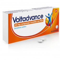 Voltadvance 25 Mg Dolori Di Varia Natura 20 Compresse Rivestite - Farmaci per dolori muscolari e articolari - 035500026 - Vol...
