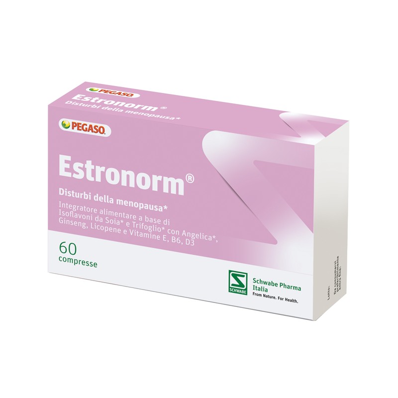 Schwabe Pharma Italia Estronorm 60 Compresse - Integratori per ciclo mestruale e menopausa - 947494492 - Schwabe Pharma Itali...
