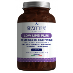 Lodifa Reale 1870 Low Lipid Plus 60 Capsule - Integratori per il cuore e colesterolo - 984794444 - Lodifa - € 34,27
