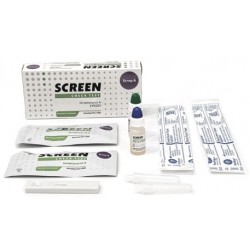 Screen Pharma S Test Rapido Streptococco Tampone Faringeo Screen 2 Pezzi - Self Test - 971664533 - Screen Pharma S - € 10,06