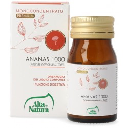 Ananas 1000 Integratore Drenante Per Microcircolo 30 Compresse - Integratori drenanti e pancia piatta - 978845586 - Alta Natu...