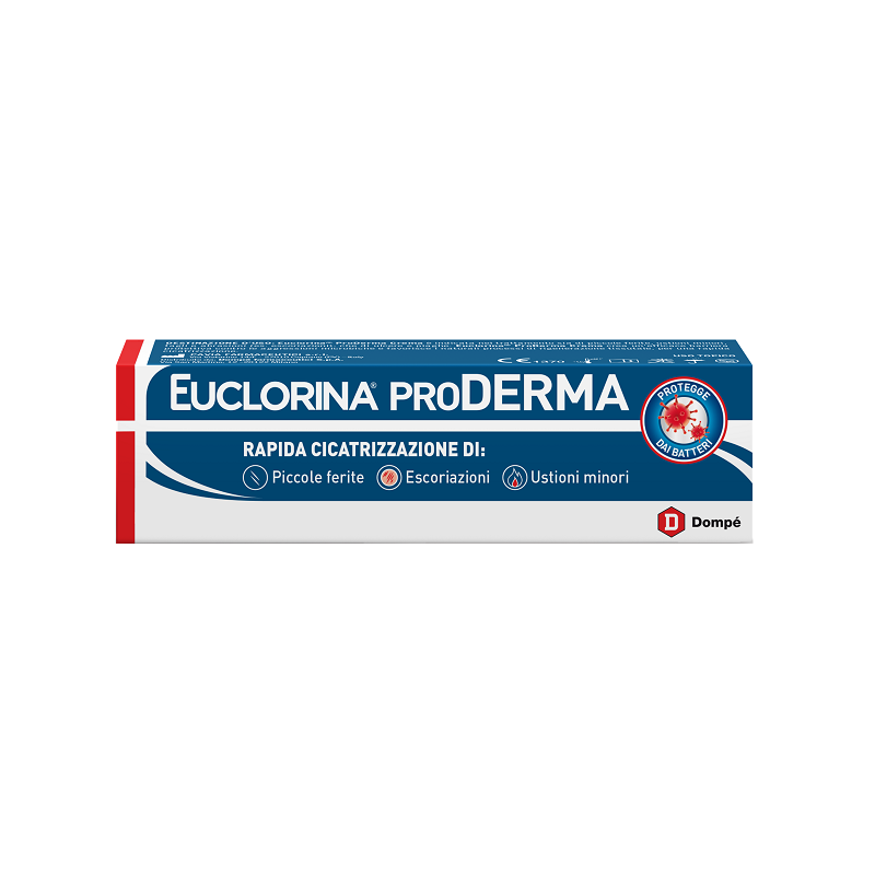 Dompe' Farmaceutici Euclorina Proderma Crema 30 Ml - Trattamenti per dermatite e pelle sensibile - 980459768 - Dompe' Farmace...