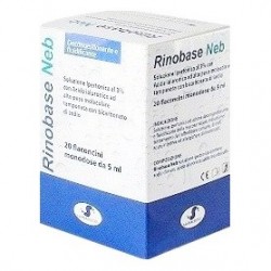 RINOBASE NEB 20 FLACONCINI MONODOSE 5 ML - Prodotti per la cura e igiene del naso - 975063482 -  - € 15,29