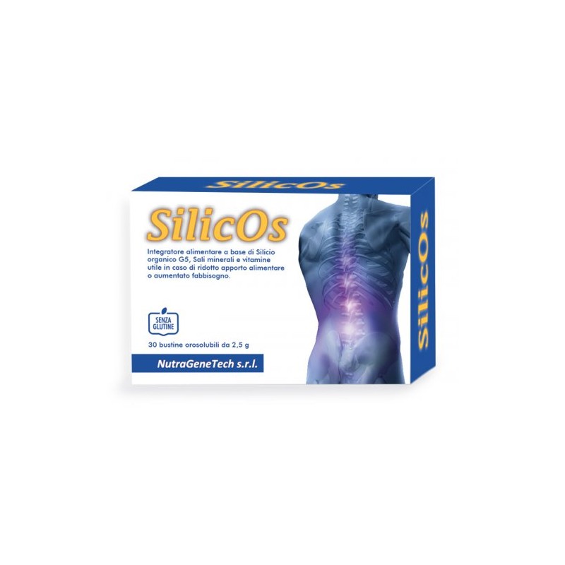 Nutragenetech Silicos 30 Bustine - Integratori - 942677891 - Nutragenetech - € 23,20
