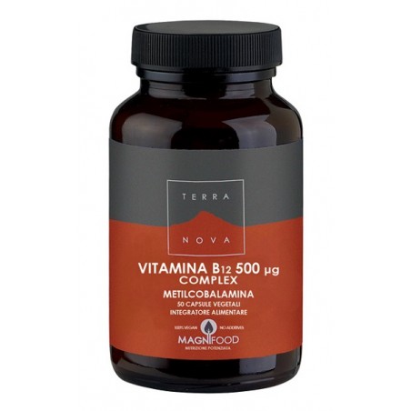 Forlive Terranova Complesso Di Vitamina B12 500 Ug 50 Capsule - Integratori multivitaminici - 971551799 - Forlive - € 13,98