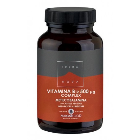 Forlive Terranova Complesso Di Vitamina B12 500 Ug 50 Capsule Forlive - 1 Forlive Terranova Complesso Di Vitamina B12 500 Ug 50 Capsule Forlive - 1