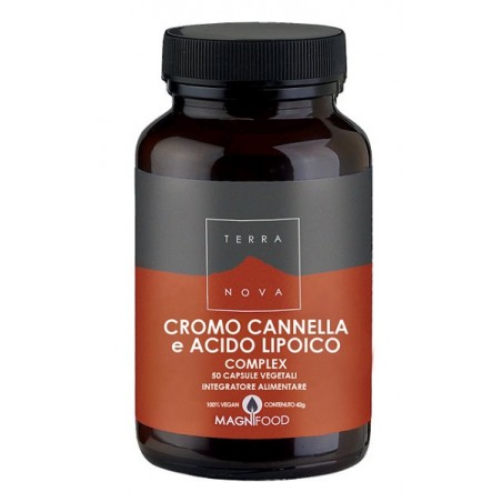 Forlive Terranova Cromo/cannella/acido Lipoico Complex 50 Capsule - Integratori multivitaminici - 976679771 - Forlive - € 20,26