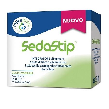 Sedastip per Favorire il Transito Intestinale 16 Bustine Vaniglia Humana - 1 Sedastip per Favorire il Transito Intestinale 16 Bustine Vaniglia Humana - 1
