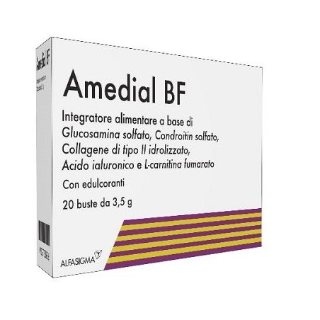 Alfasigma Amedial Bf 20 Bustine - Integratori per dolori e infiammazioni - 905720658 - Alfasigma - € 20,36