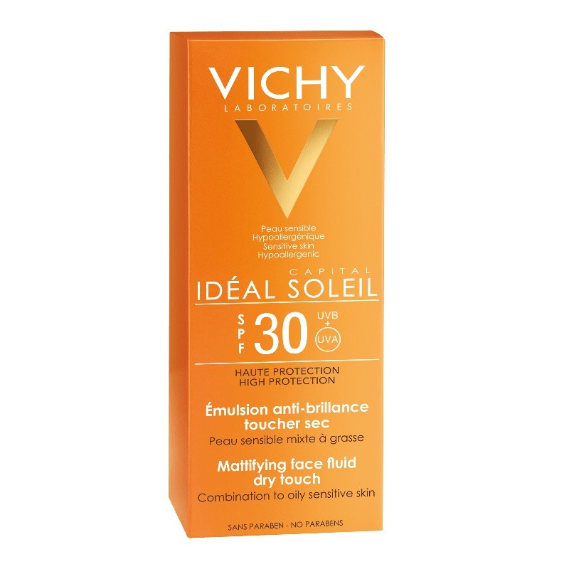 Vichy Idéal Soleil Viso Dry Touch SPF30 - 50 Ml - Solari - 921895645 - Vichy - € 10,65