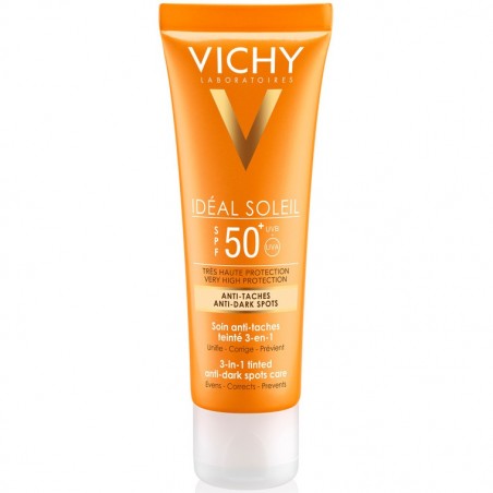 Vichy Ideal Soleil Viso Solare Anti-macchie SPF 50+ 50 Ml - Solari corpo - 927505533 - Vichy - € 17,21