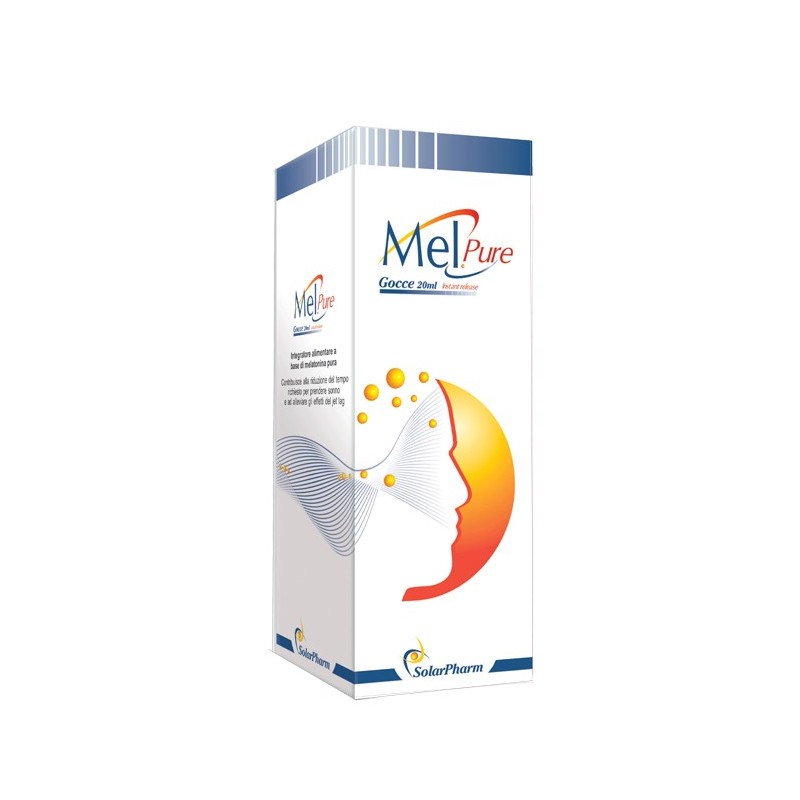 Solarpharm Melpure Gocce 20 Ml - Integratori per umore, anti stress e sonno - 925826012 - Solarpharm - € 13,89