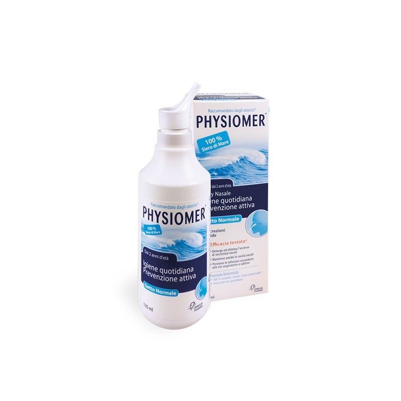 Physiomer Spray Nasale Getto Normale 135 Ml - Soluzioni Isotoniche - 976205106 - Physiomer - € 9,10