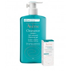 Avène Kit Cleanance Gel 400 Ml + Comedomed Concentrato 5 Ml - Trattamenti per pelle impura e a tendenza acneica - 986625008 -...