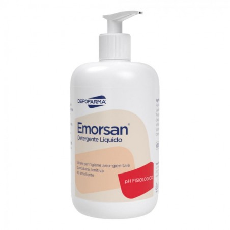 Emorsan Detergente Liquido Igiene Ano-genitale Ph Fisiologico 500 Ml Depofarma - 1 Emorsan Detergente Liquido Igiene Ano-genitale Ph Fisiologico 500 Ml Depofarma - 1