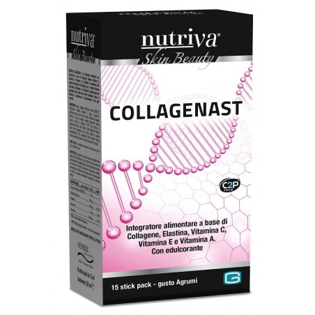 Nutriva Collagenast Utile per la Produzione di Collagene 15 Stick Pack - Integratori di Collagene - 986004861 - Nutriva - € 1...