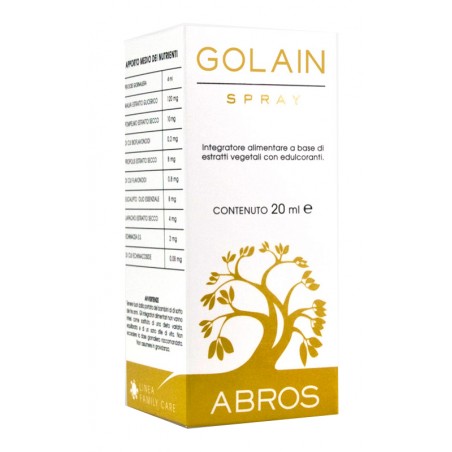 Abros Golain 20 Ml - Integratori per apparato respiratorio - 926985134 - Abros - € 11,99