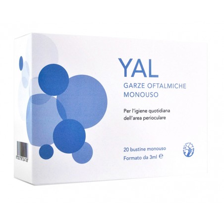 Abros Salviettine Oculari Yal 20 Pezzi Abros - 1 Abros Salviettine Oculari Yal 20 Pezzi Abros - 1