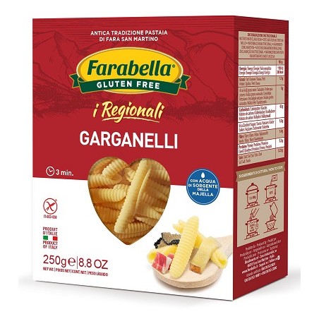 Bioalimenta Farabella Garganelli I Regionali 250 G - Alimenti speciali - 976906521 - Bioalimenta - € 2,42