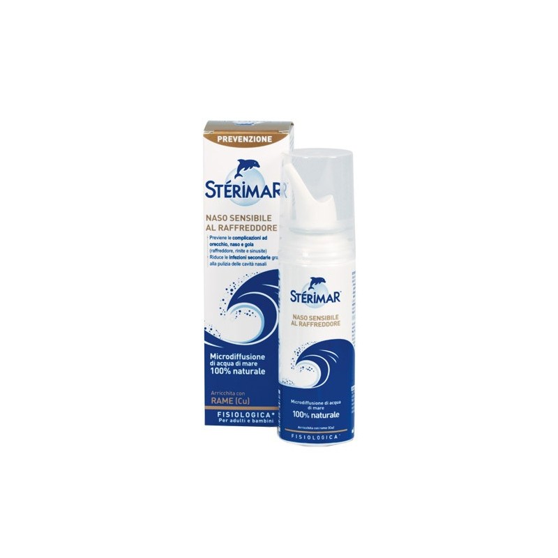 Sterimar Spray Per Naso Sensibile Al Raffreddore 100 Ml - Prodotti per la cura e igiene del naso - 902235353 - Sterimar - € 1...