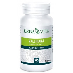 Erba Vita Group Valeriana 125 Tavolette 400 Mg - Integratori per umore, anti stress e sonno - 903669467 - Erba Vita - € 8,94
