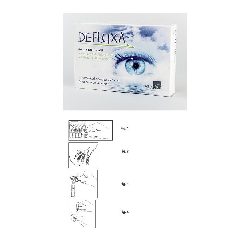 Medivis Defluxa Gocce Oculari 15 Contenitori Monodose Da 0,4 Ml - Colliri omeopatici - 933778514 - Medivis - € 21,40