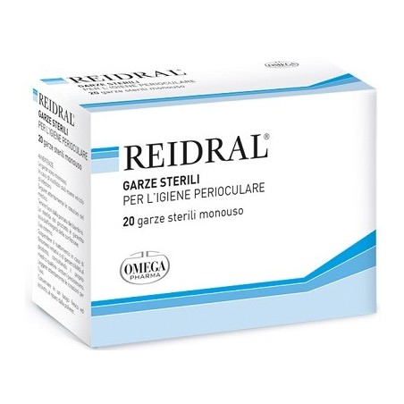 Omega Pharma Reidral Garze Oculari 20 Pezzi - Disinfettanti oculari - 970684825 - Omega Pharma - € 15,63