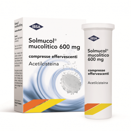 Solmucol Mucolitico 600 Mg 30 Compresse Effervescenti - Decongestionanti nasali - 040932079 - Ibsa - € 6,73