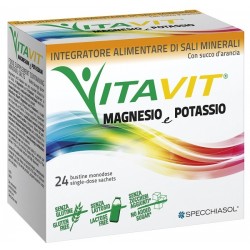 Specchiasol Vitavit Magnesio Potassio 24 Bustine - Integratori multivitaminici - 972037079 - Specchiasol - € 8,32