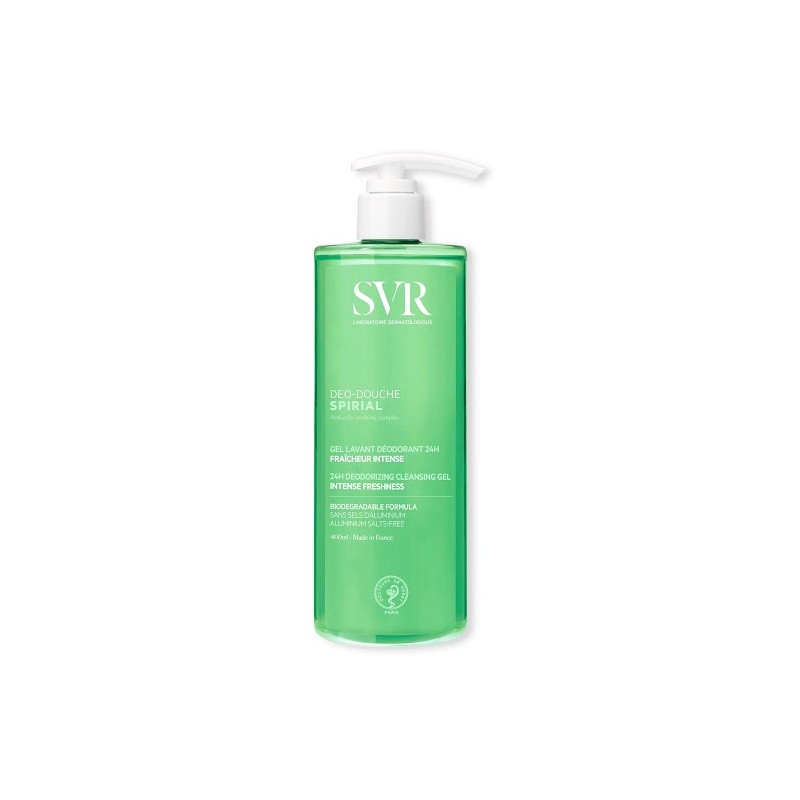 SVR Spirial Deo-Doccia Gel Deodorante Detergente 400 Ml - Bagnoschiuma e detergenti per il corpo - 983533720 - SVR - € 15,42