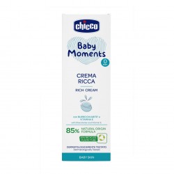 Chicco Baby Moments Crema Ricca Con Burro Di Karite' E Vitamina E 100 Ml - Creme e prodotti protettivi - 982447120 - Chicco -...