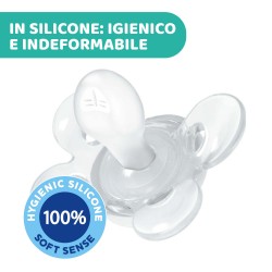 Chicco Succhietto Comfort Boy Silicone 0-6 Mesi 2 Pezzi - Ciucci e succhietti - 973074267 - Chicco - € 10,14
